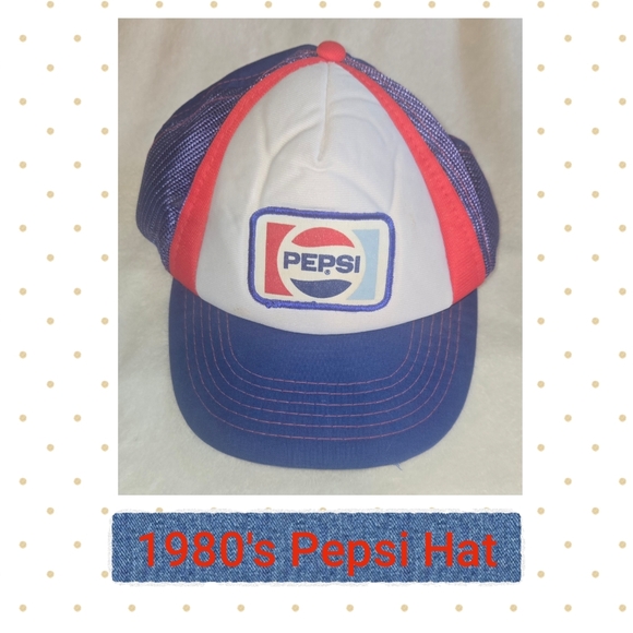Vintage Pepsi Trucker Hat - Picture 1 of 7